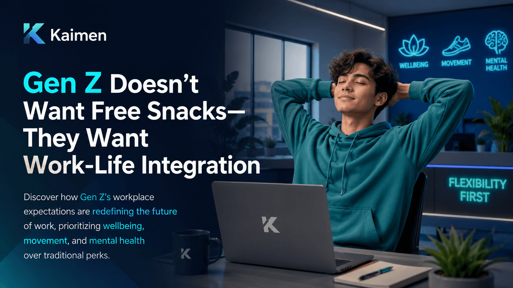 Gen Z Doesn't Want Free Snacks—They Want Work-Life Integration